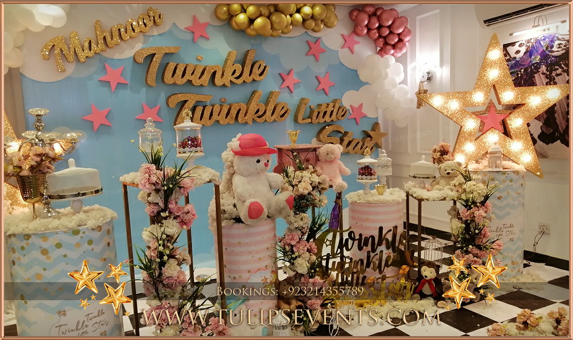 Pastel Twinkle Twinkle Little Star Birthday Decor Ideas (7)