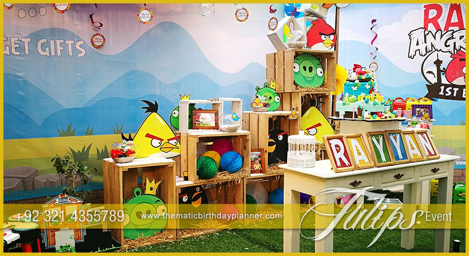 Angry Birds Birthday Party Theme decoration ideas in Pakistan (22)