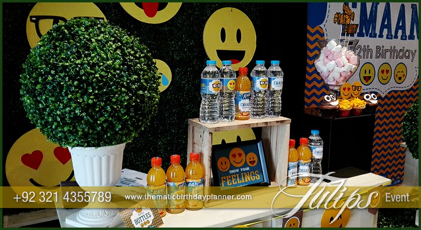 Emoji Birthday Party Theme decoration ideas in Pakistan (7)