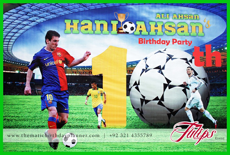 Soccer birthday football party theme ideas in Pakistan (13)
