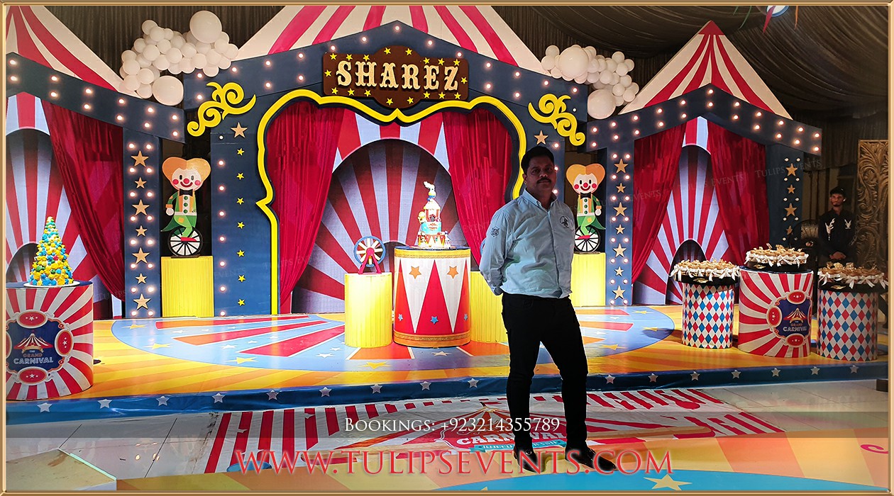 3D Carnival Theme Birthday Party theme in Pakistan (45)